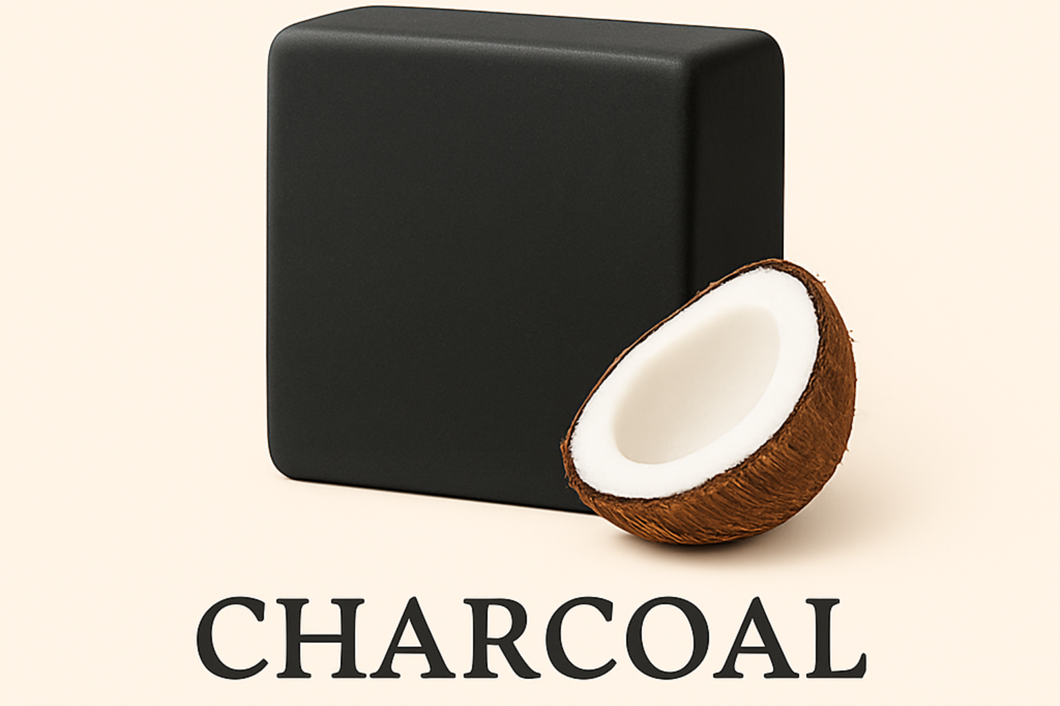 Charcoal Detox Bar with activated charcoal